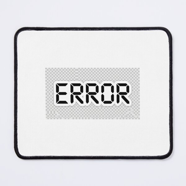 Item preview, ERROR Digital Font Programmer Developer Glitch Sticker designed and sold by Kushwaha18.
