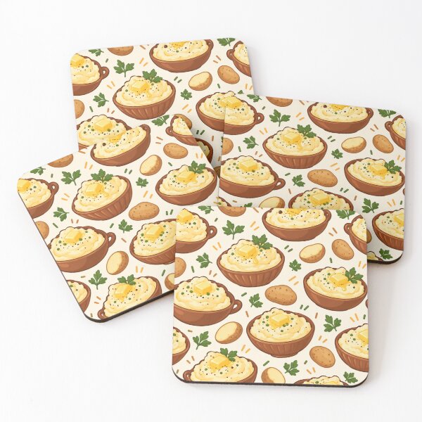 Item preview, Mashed Potatoes & Thanksgiving Day designed and sold by BlackDotBunny.