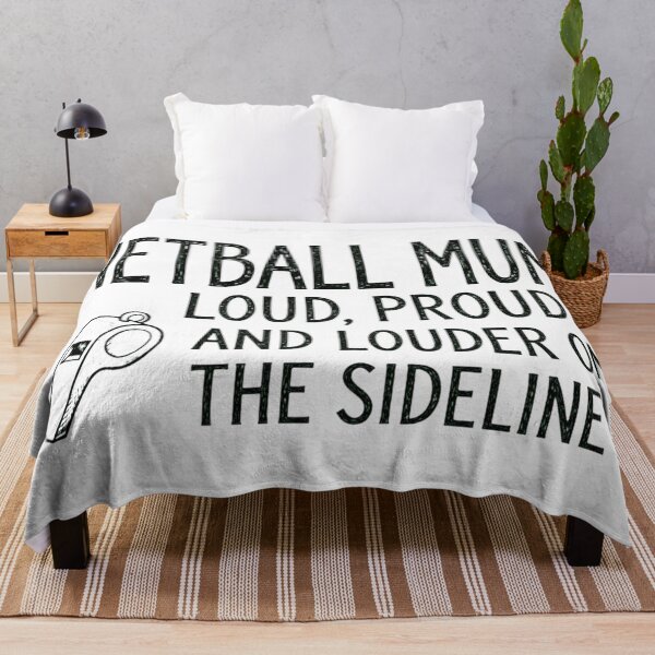 Item preview, Netball Mum Loud Proud Sideline Whistle Australia designed and sold by Yellowriversss.