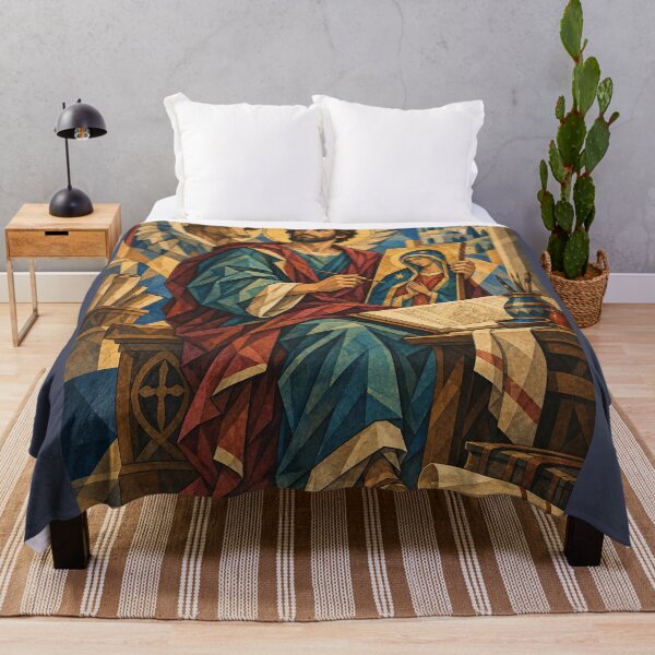 Item preview, Saint Luke the Evangelist - Epic Sacred Art designed and sold by Iknu art.