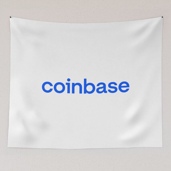 Item preview, Coinbase Blue Crypto Exchange Digital Currency designed and sold by ruuns.