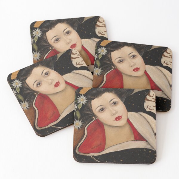 Item preview, The Geisha in Crimson designed and sold by Artspell_flo.
