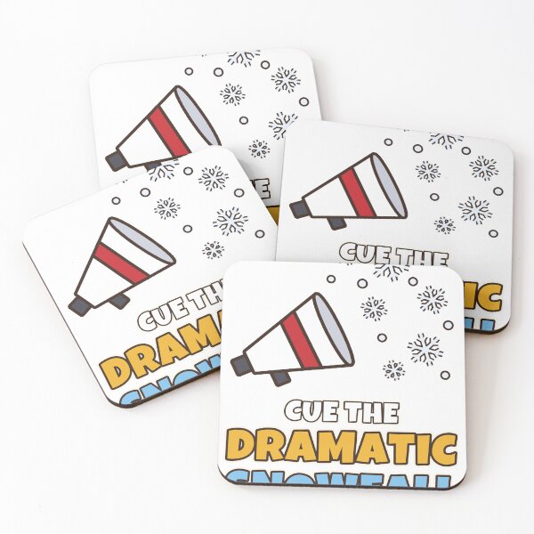 Item preview, Cue The Dramatic Snowfall Funny Winter Movie Lover designed and sold by Bornprints.
