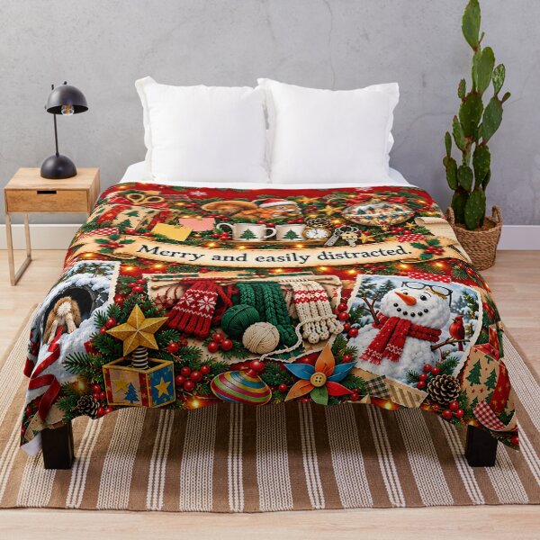 Item preview, Merry and Easily Distracted: ADHD Christmas designed and sold by INCLUSION and You.
