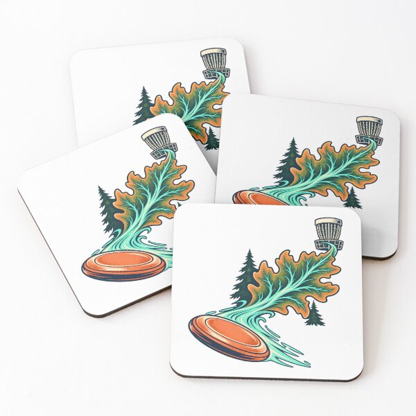 Item preview, Disc Golf Flight Through Autumn Leaves designed and sold by Philippa Shop.
