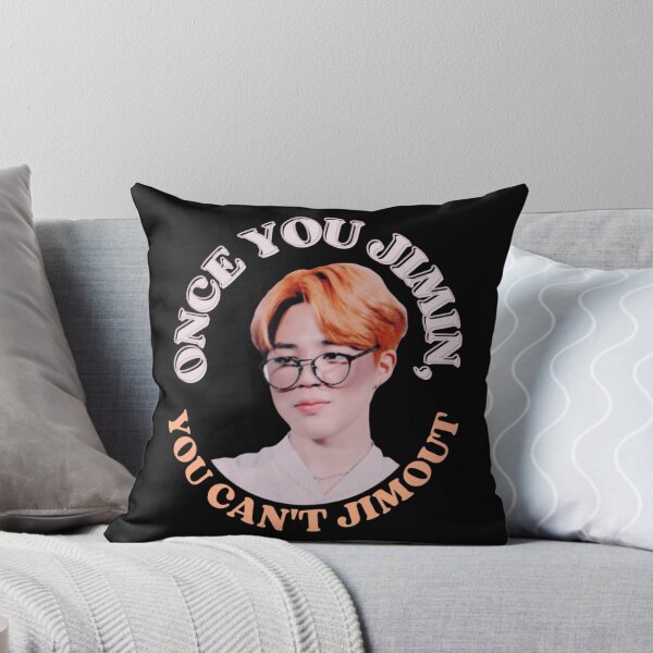 Item preview, BTS Jimin Orange Hair Funny Glasses Portrait designed and sold by alpinihadishz.