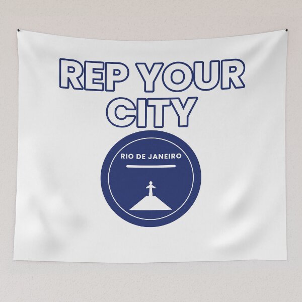 Item preview, Rep Your City Rio de Janeiro Badge Design designed and sold by JiderichHub.