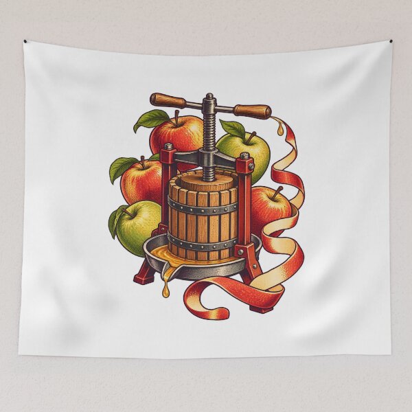 Item preview, Autumn Apple Pressing Craft Spiral designed and sold by Philippa Shop.