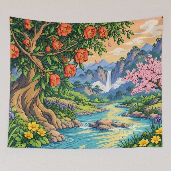 Item preview, The Garden of Eden, 80's manga style designed and sold by MuchaArt.