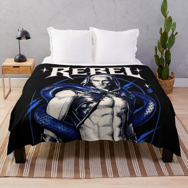 Item preview, REBEL Snake Warrior Cyberpunk Streetwear Art designed and sold by InkcredibleNG.