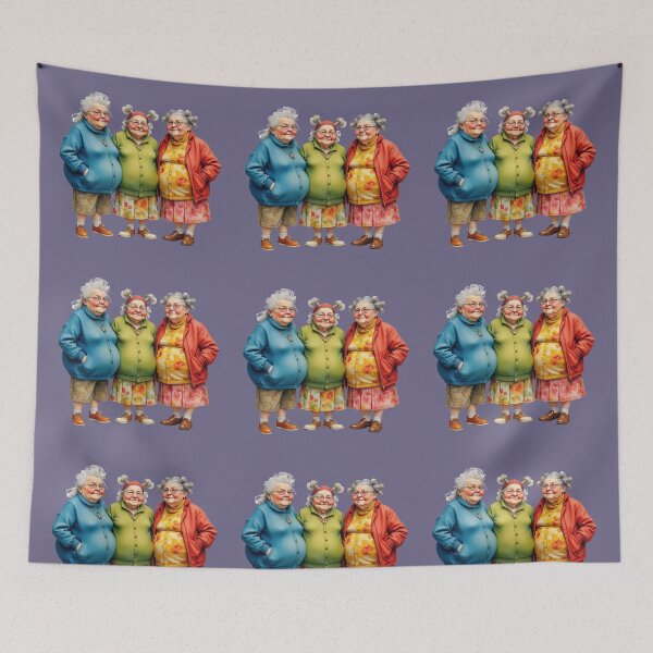 Item preview, Three Sassy Grannies Funny Best Friends designed and sold by Beyond The Canvas.
