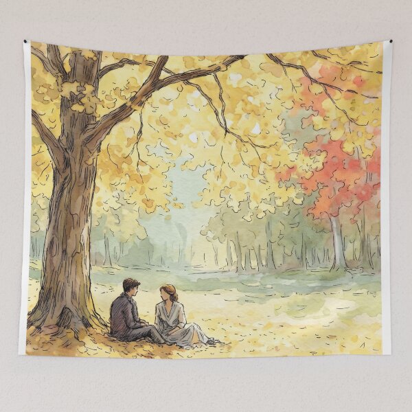 Item preview, Autumn in the City Park designed and sold by sid1802.