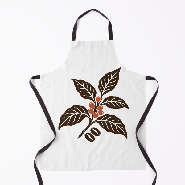 Item preview, Coffee Botanical - Leaves Cherries and Beans designed and sold by WovenEchoStudio.