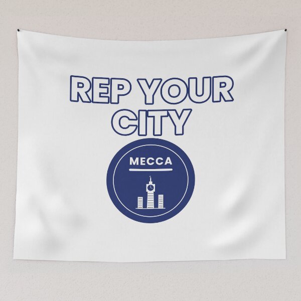Item preview, Rep Your City Mecca Badge Design designed and sold by JiderichHub.