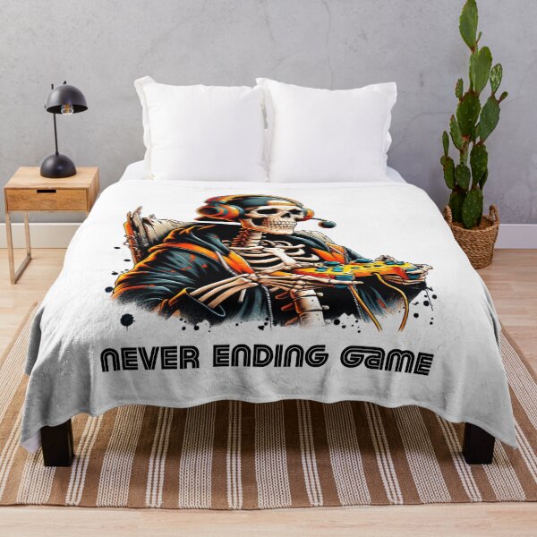 Item preview, NEVER ENDING GAME (GAMER HUMOR) designed and sold by lovewhatyoudo.