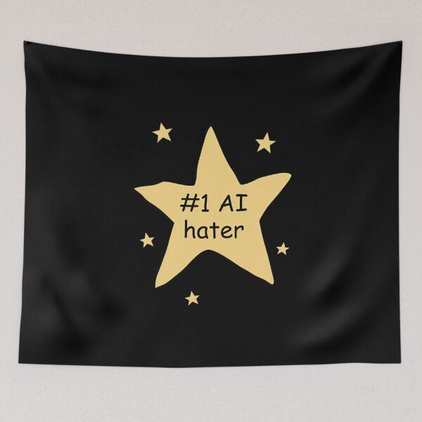 Item preview, AI hater - Number 1 designed and sold by MaddyDesignsCo.