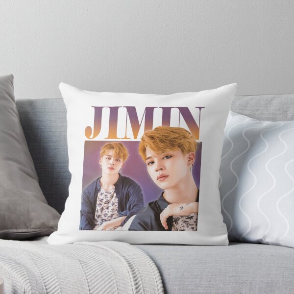 Item preview, BTS Jimin Blonde Hair Dual Portrait Collage designed and sold by alpinihadishz.