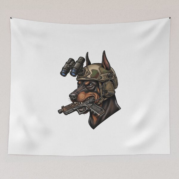 Item preview, Tactical Dog designed and sold by RAWLIFEGRAPHIC.
