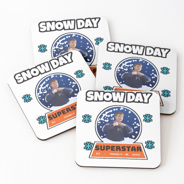 Item preview, Snow Day Superstar Snow Globe Canadian Winter designed and sold by PugslyJr2000.