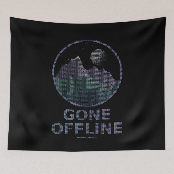 Item preview, Gone Offline designed and sold by EpicBlackCat.