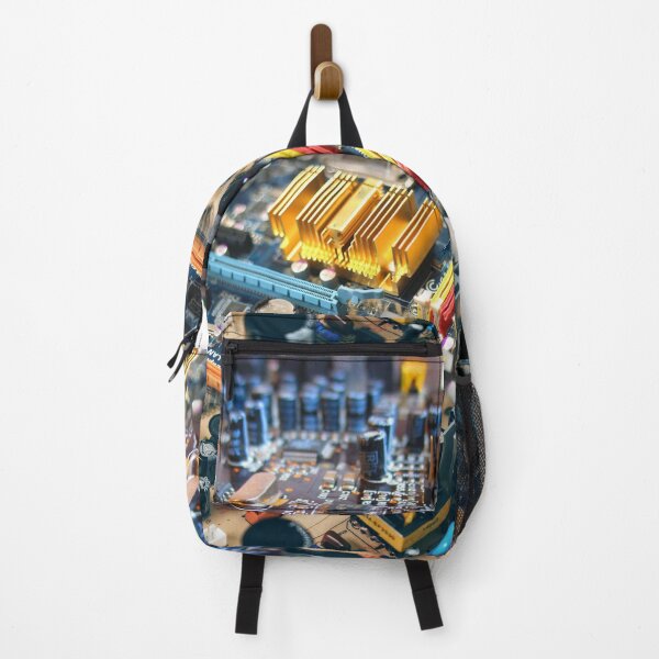 Item preview, Yellow Circuit Board Artwork | Modern Tech & PCB Design | Futuristic Tech Pattern designed and sold by Flowerone.