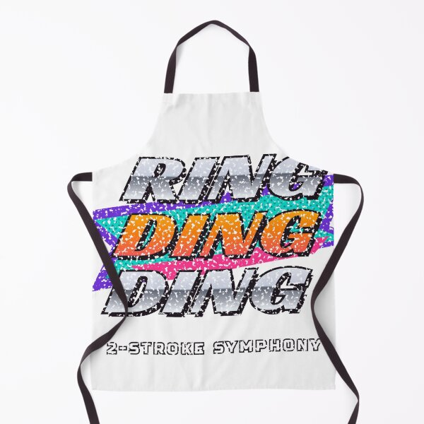 Item preview, Ring Ding Ding Two-Stroke Retro Motocross designed and sold by YZKDesign.