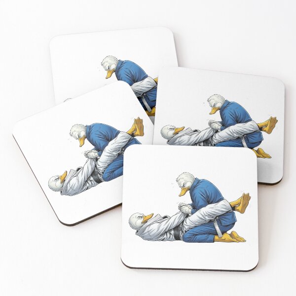 Item preview, Brazilian jiu jitsu Duck designed and sold by RAWLIFEGRAPHIC.