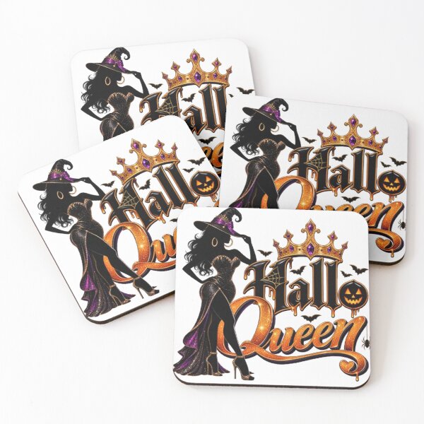 Item preview, Hallo Queen Cute Cartoon Halloween Princess Witch Girl designed and sold by hardingcarl2.