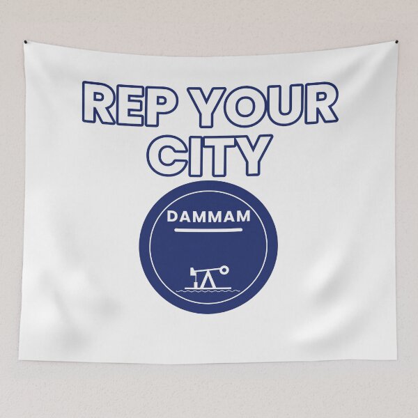 Item preview, Rep Your City Dammam Badge Design designed and sold by JiderichHub.