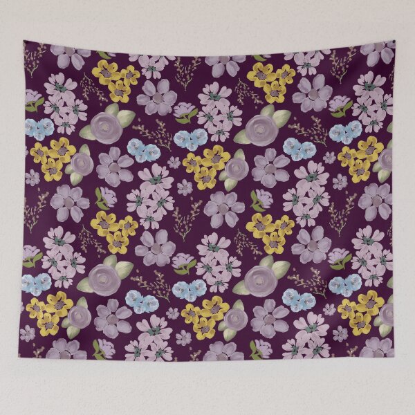Item preview, Aesthetic Autumn Wildberry Shadowed Wine Seamless Pattern designed and sold by ​Jyoti Digital Artist.