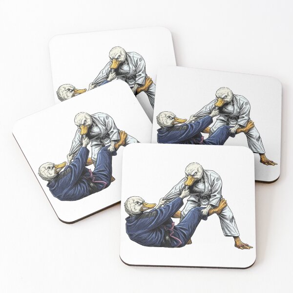 Item preview, Brazilian jiu jitsu Duck designed and sold by RAWLIFEGRAPHIC.