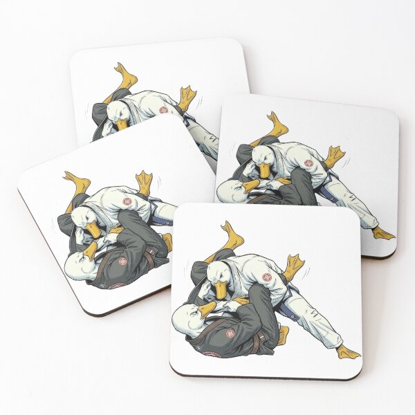 Item preview, Brazilian jiu jitsu Duck designed and sold by RAWLIFEGRAPHIC.