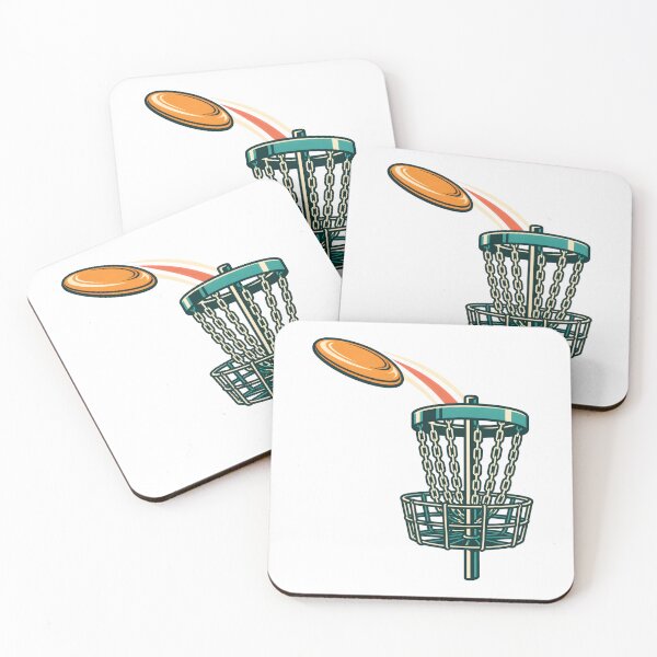 Item preview, Disc Golf Basket Flight Illustration designed and sold by Philippa Shop.