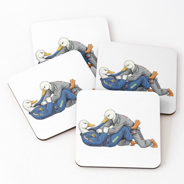 Item preview, Brazilian jiu jitsu Duck designed and sold by RAWLIFEGRAPHIC.
