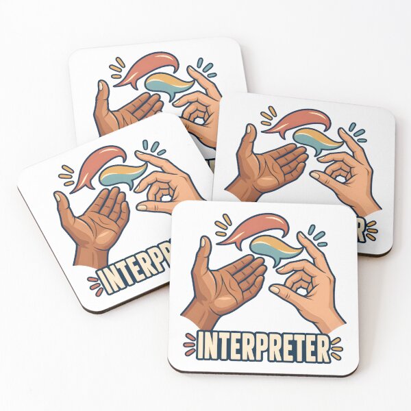Item preview, Sign Language Interpreter Appreciation Art designed and sold by Philippa Shop.