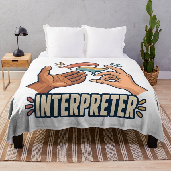 Item preview, Sign Language Interpreter Appreciation Art designed and sold by Philippa Shop.