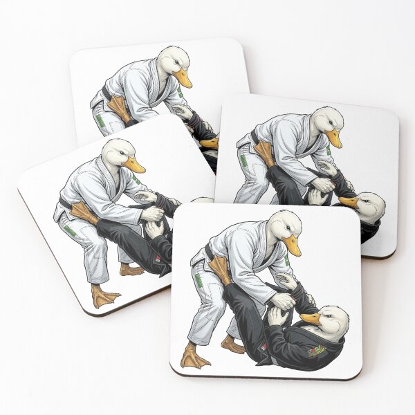 Item preview, Brazilian jiu jitsu Duck designed and sold by RAWLIFEGRAPHIC.