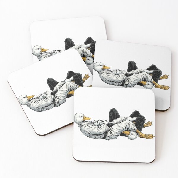 Item preview, Brazilian jiu jitsu Duck designed and sold by RAWLIFEGRAPHIC.