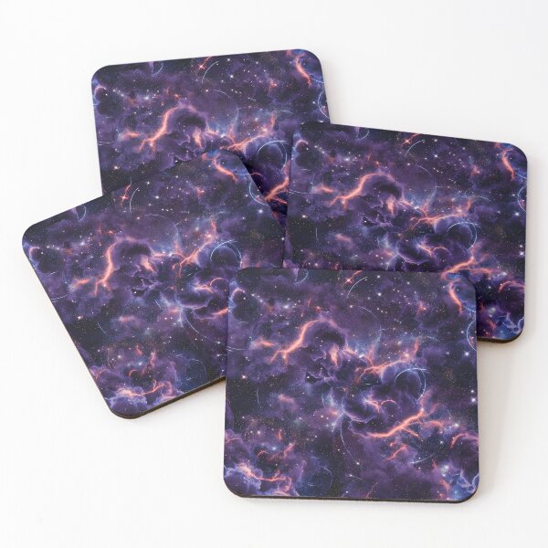 Item preview, Cosmic Galaxy Nebula Space Seamless Pattern 05 designed and sold by The Design Asset Station.