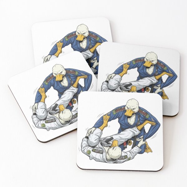 Item preview, Brazilian jiu jitsu Duck designed and sold by RAWLIFEGRAPHIC.