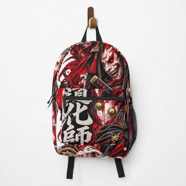 Item preview, Japanese Oni Jester Samurai Dragon Streetwear Art designed and sold by BAAKSHOP.