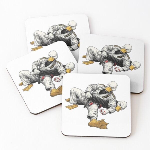 Item preview, Brazilian jiu jitsu Duck designed and sold by RAWLIFEGRAPHIC.