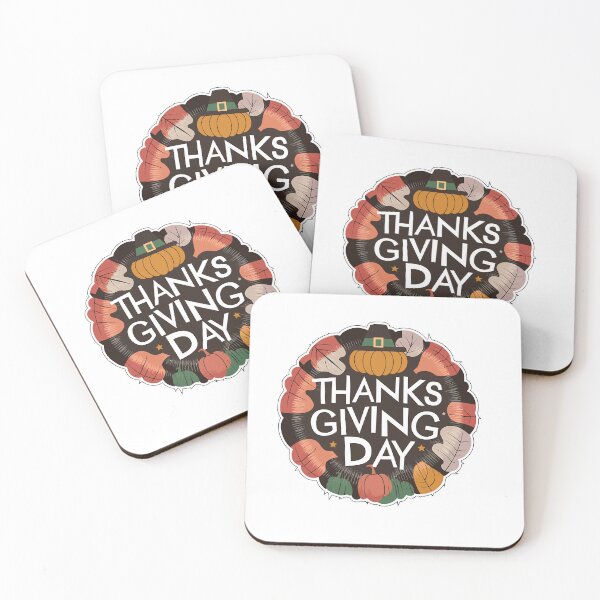 Item preview, Thanks Giving Day Pumpkin with Pilgrim Hat and Autumn Leaves designed and sold by Affiliora.