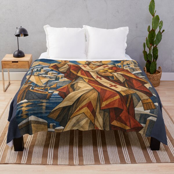 Item preview, Saint Nicholas of Myra - Epic Sacred Art designed and sold by Iknu art.