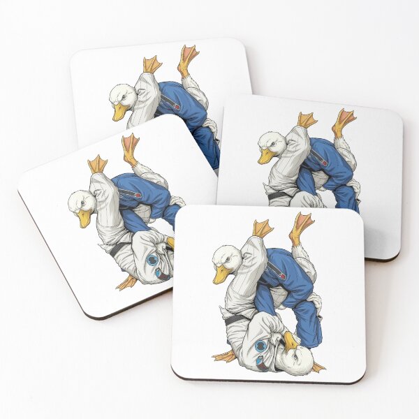Item preview, Brazilian jiu jitsu Duck designed and sold by RAWLIFEGRAPHIC.