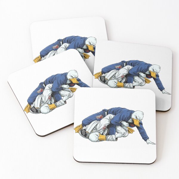 Item preview, Brazilian jiu jitsu Duck designed and sold by RAWLIFEGRAPHIC.