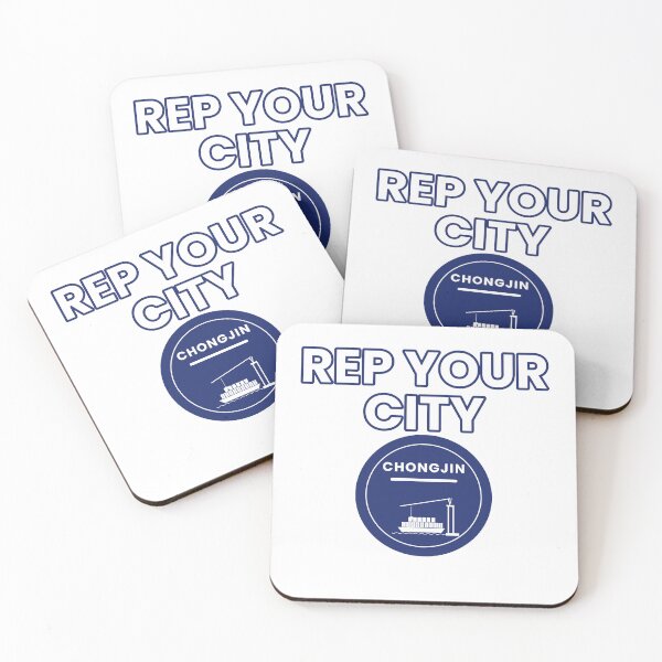 Item preview, Rep Your City Chongjin Badge Design designed and sold by JiderichHub.