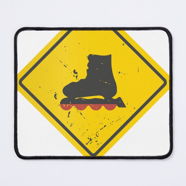 Item preview, Roller Skate Warning Sign designed and sold by Artful-inks.