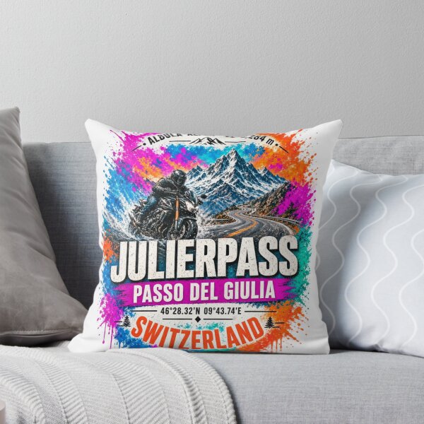 Item preview, Julierpass Switzerland Motorcycle Alpine Adventure designed and sold by ExploreAura Studio.