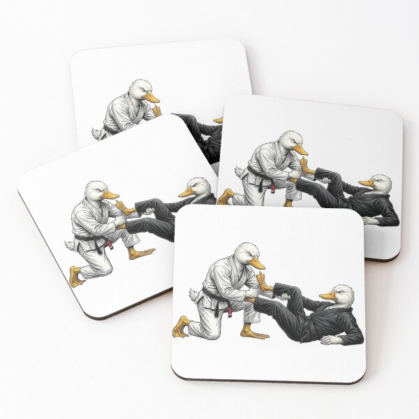 Item preview, Brazilian jiu jitsu Duck designed and sold by RAWLIFEGRAPHIC.